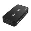 Hama 7-in-1 USB Hub Black 00200123