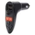 Manhattan Sound Science Bluetooth FM Transmitter 2 Port Car Charger 102315