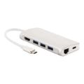 LMP Mini 8-in-1 Type-C Ethernet Hub Silver 14368
