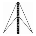 Lattice Mast Guy Rope Kit 15m