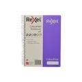 Rexel ColourHide A5 Notebook - Purple 165042