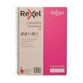 Rexel ColourHide A4 Notebook - Pink 165063
