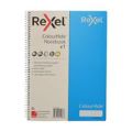 Rexel ColourHide A4 Notebook - Blue 165064