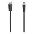 Hama Type-A to Type-B USB 3.0 Cable 1.5m Black 200625