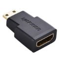 Ugreen 20101-20101 Mini HDMI Male to HDMI Female Adapter Black 20101