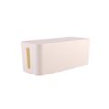 LinkQnet Medium Cable Management Box White 0303PLM07