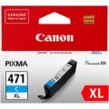 Canon CLI-471XL Cyan High Yield Printer Ink Cartridge Original 0347C001 Single-pack