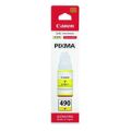 Canon GI-490Y Yellow Printer Ink Cartridge Original 0666C001 Single-pack
