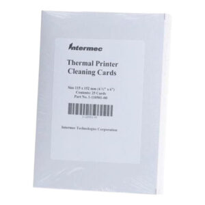 Intermec Printhead Cleaning Card 25-pack 1-110501-00