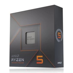 AMD Ryzen 7600X CPU – AMD Ryzen 5 6-core Socket AM5 4.7GHz Processor 100-100000593WOF