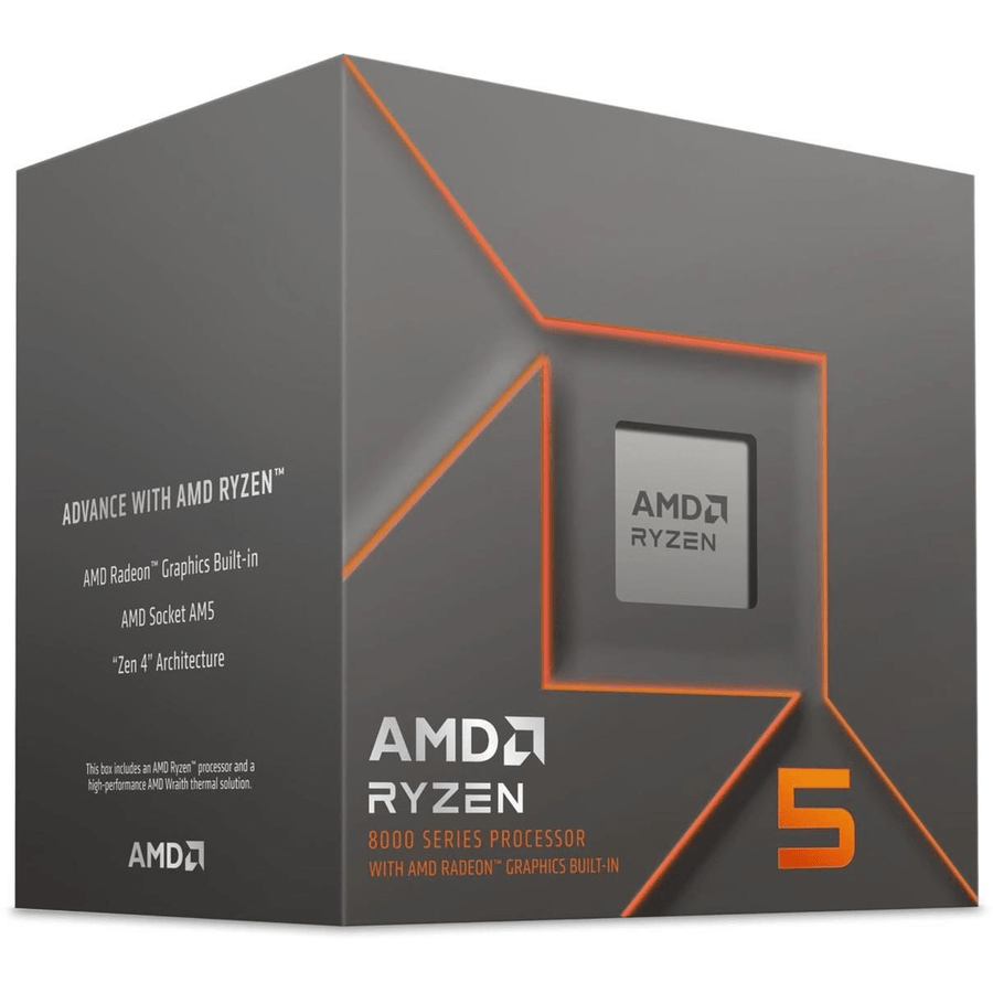 AMD Ryzen 5 8500G CPU – 6-Core Socket AM5 3.5GHz Processor 100-100000931BOX