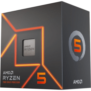 AMD Ryzen 7600 CPU – AMD Ryzen 5 6-core Socket AM5 5.1GHz Processor 100-100001015BOX