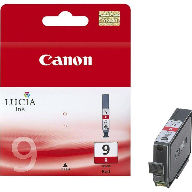 Canon PGI-9R Red Printer Ink Cartridge Original 1040B001 Single-pack
