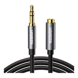 Ugreen 1m AV118 3.5mm AUX Extension Cable Male to Female Black 10592