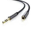 Ugreen 2m AV118 3.5mm AUX Extension Cable Male to Female Black 10594