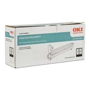 OKI Black Toner Cartridge 20,000 Pages Original 1247404 Single-pack