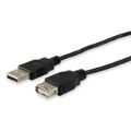 Equip USB 2.0 Type A Extension Cable Male to Female 1.8m Black 128850