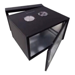 RCT PC 12U 600Wx450D Cabinet Wallmount 12U-AP412U.GLA.B.PC