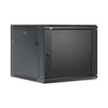RCT 12U Server Cabinet 600W x 600D Perforated Door 12U-AP6612.PER.B