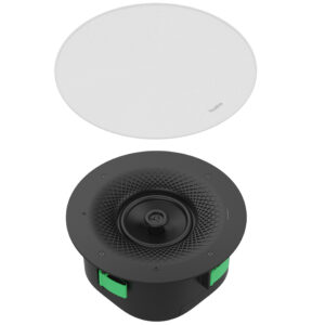 Yealink CS10 Low-Profile 2-Way Coaxial Network Ceiling Loudspeaker White 1303094