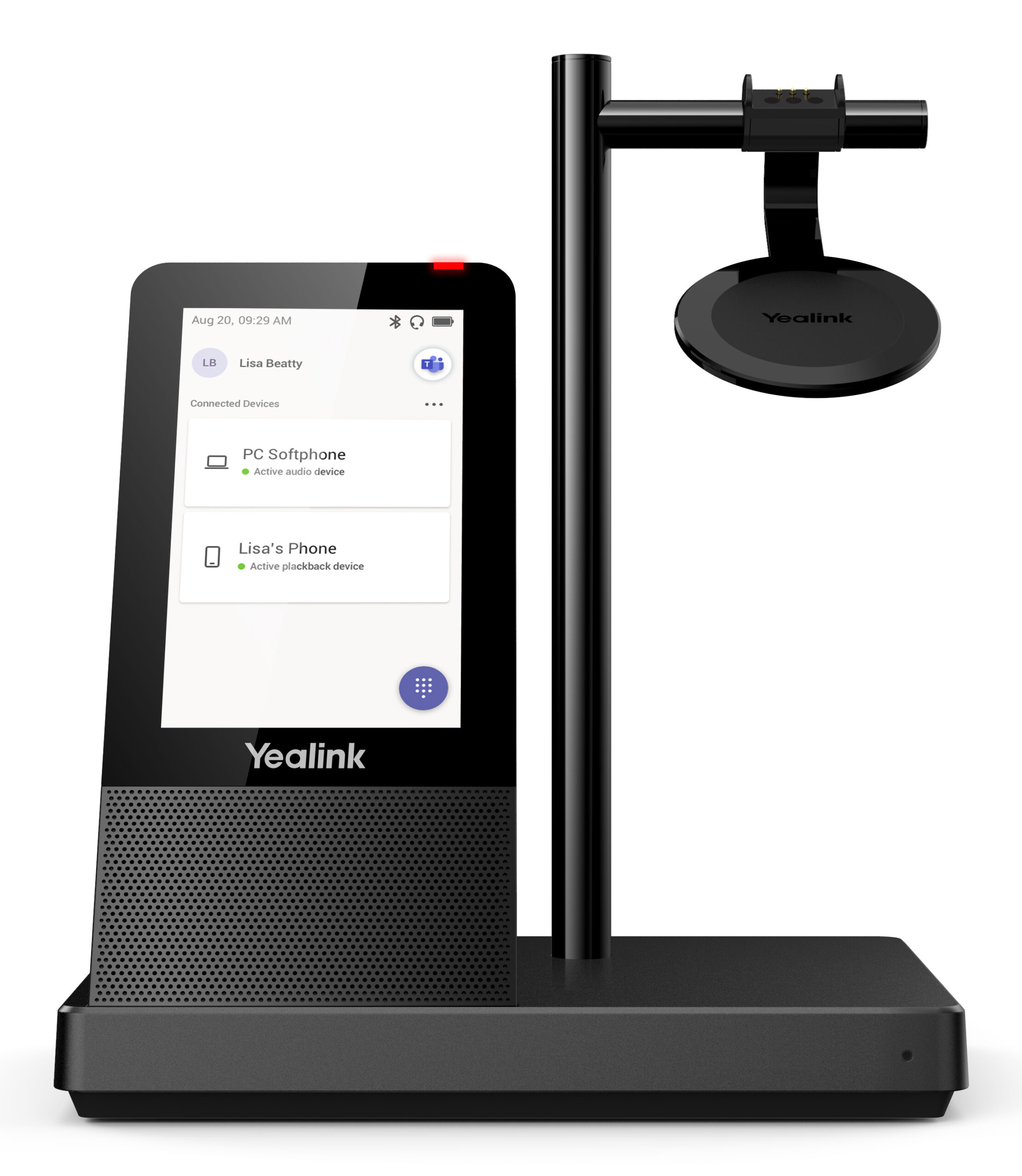 Yealink WH66-Dual DECT Teams Wireless On Ear Stereo Headset - Image 2