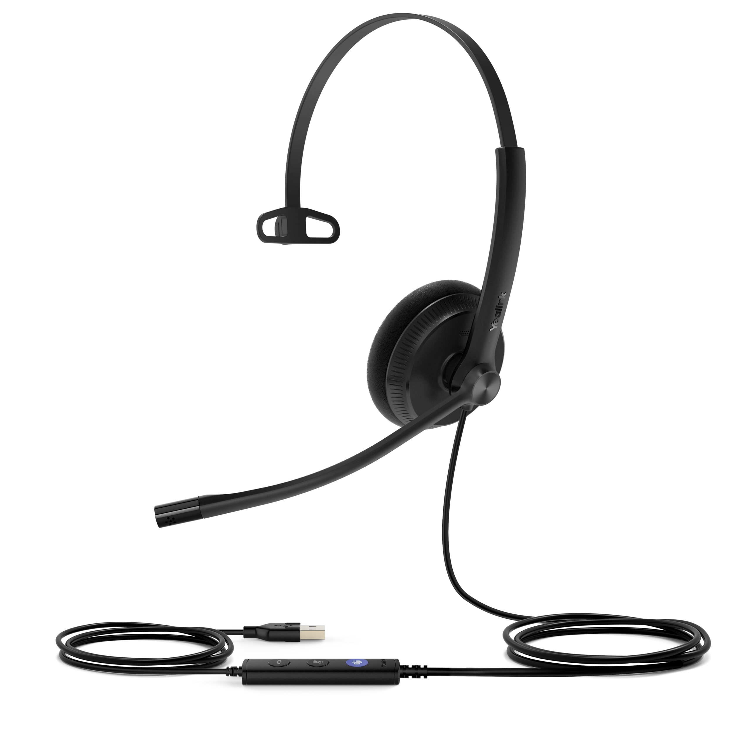 Yealink UH34 Lite Mono Wired USB Type-A Headset for Microsoft Teams 1308046 - Image 2
