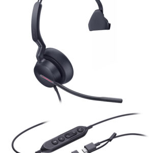 Yealink UH46 Mono Teams Wired Headset 1308242