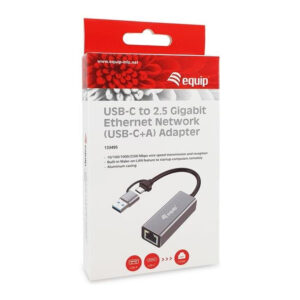 Equip USB-C to 2.5 Gigabit Ethernet Network Adapter 133495