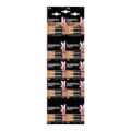 Duracell Simply Hanging Battery Display Card 10x2 AA 10-pack 145719