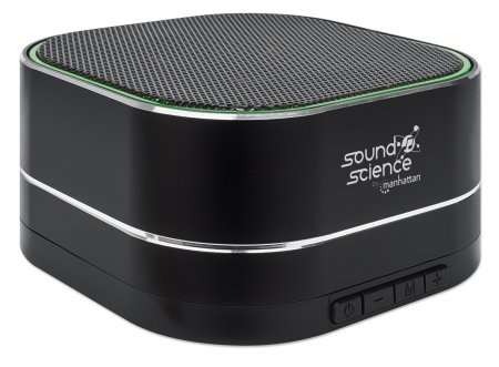Manhattan Sound Science Metallic LED Bluetooth Speaker 164993 - Image 2