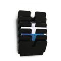 Durable FLEXIPLUS 6 A4 Landscape Literature Holder Black 1700014061