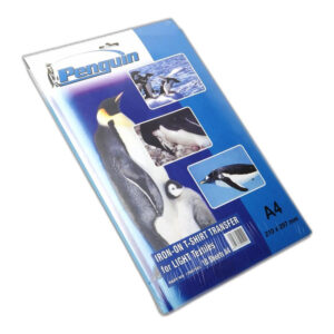 Penguin Inkjet A4 Iron Transfer Paper for Textiles 10 Sheets 17407585
