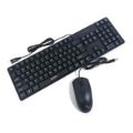 Manhattan Wired Mouse and Keyboard Combo Black 179263