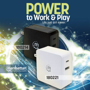 Manhattan Power Delivery 60W Wall Charger 180214