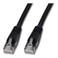 Premium Line 25m CAT6E Moulded Flylead Black 186112502