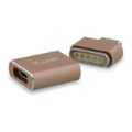 LMP Type-C Male to Female Magnetic Safety Adapter Gold 18966