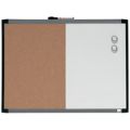 Nobo Small Magnetic Whiteboard and Cork Notice Board 585x430mm