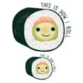 Cricut Iron-On Designs 1-sheet Large Sushi 2004985