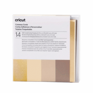 Cricut S40 12-pack Cut-Away Cards Neutrals 2009487