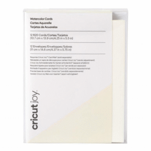 Cricut Joy R20 12-pack Watercolour Cards White 2009984