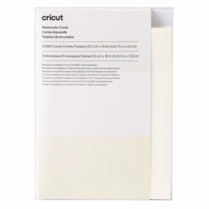 Cricut R40 10-pack Watercolour Cards White 2009985