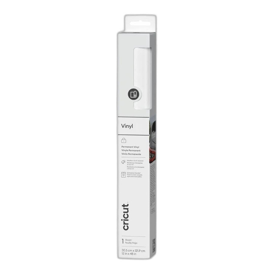 Cricut Permanent Vinyl 33x120cm 1-sheet White 2011341