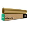 Cricut Value Vinyl Permanent 30.5cmx3m 1-sheet Gold 2012037