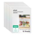 Cricut Printable Waterproof Holographic Sticker Set Transparent A4 10-pack 2012659