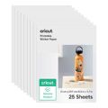 Cricut Printable Sticker Paper for Laser Printers White A4 25-pack 2012666