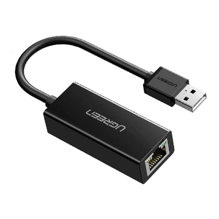 Ugreen USB-A Male to RJ45 10/100Mbp/s Adapter Black 20254