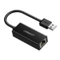 Ugreen USB-A Male to RJ45 10/100Mbp/s Adapter Black 20254