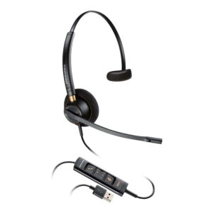 Poly EncorePro HW545 Convertible Monaural Wired Headset 203474-01