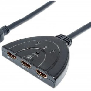 Manhattan 1080P 3-port HDMI Switch 207423
