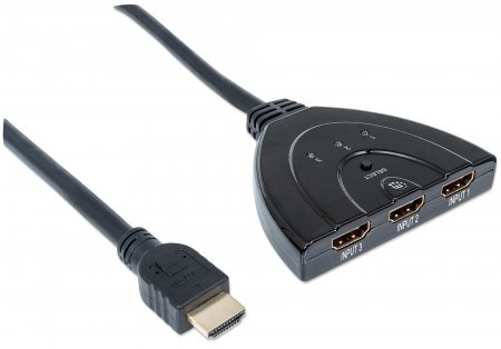 Manhattan 1080P 3-port HDMI Switch 207423 - Image 2